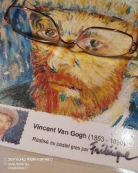 vincent van gogh pastel gras lunette portrait